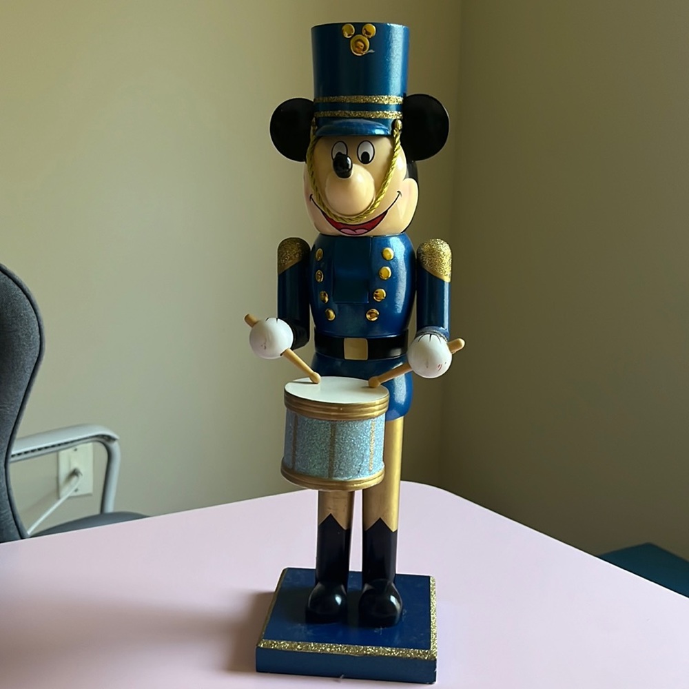 Mickey Mouse toy soldier nutcracker